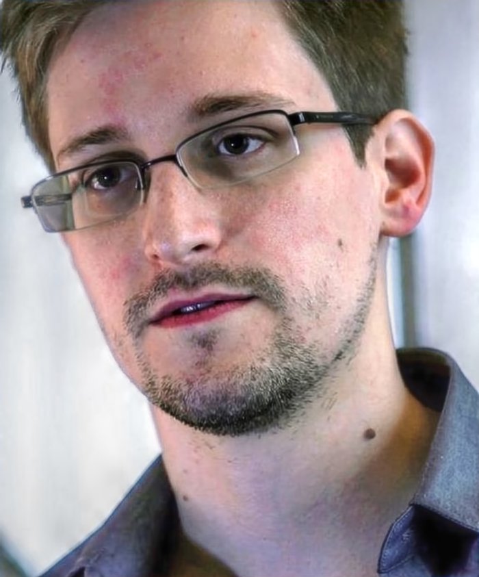 Edward Snowden lors de son interview à Hong Kong en juin 2013